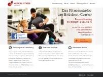 Website Screenshot Medical Fitness Ansbach