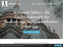 Website Screenshot Steinmetzbetrieb Sallan Inh. Torsten Sallan
