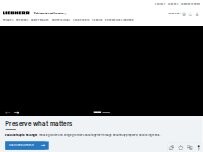 Website Screenshot Liebherr-Mietpartner GmbH