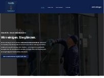 Website Screenshot Clean4Life Glas-& Gebäudedienste