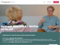 Website Hypnose Osnabrück - Hypnoseinstitut Bettina Hellmann
