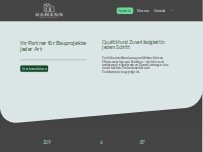 Website Screenshot Hamann Immobilienprojekte
