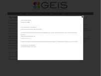 Website Screenshot "Ihre Kieferorthopäden" Dres. Geis und Kollegen