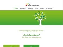 Website Screenshot Praxis Regenbogen