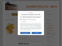 Website Screenshot Hoßfeld Recycling GmbH