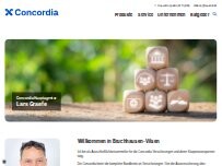 Website Screenshot Concordia Versicherungen Hauptagentur Lars Graefe