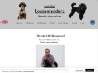 Website Screenshot von der Louisenresidenz