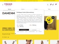 Website Screenshot Takko Fashion