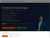 Website Screenshot Kfz-Gutachter Schneverdingen - Sachverständigenbüro Aljkovic
