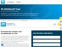 Website Screenshot PC-Spezialist Trier