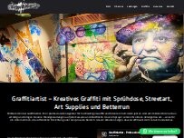 Website Graffitiartist für Graffiti in Osnabrück