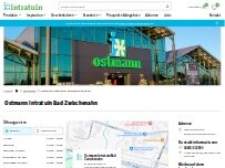 Website Screenshot Ostmann Intratuin Bad Zwischenahn