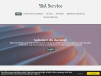Website Screenshot Y&A Service Reinigungsdienst