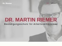 Website Screenshot Kanzlei für Arbeitsrecht