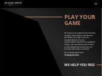 Website Screenshot private office BRAWO GROUP