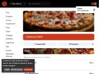 Website Screenshot Pizzeria Da Bris