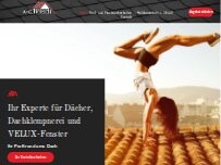 Website Screenshot A. + G. Tiersch Dachdecker- u. Sanitärfachbetrieb