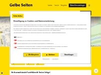 Website Screenshot Rechtsanwaltskanzlei Hübner & Schlegel