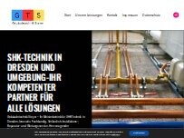 Website Screenshot Gebäudetechnik Steyer
