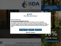 Website Screenshot IIDA SANITÄR.HEIZUNG.KLIMA