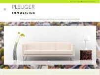 Website Screenshot Pleuger Immobilien e.K.