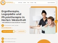Website Screenshot NOVOTERGUM Physiotherapie & Ergotherapie Herten-Westerholt