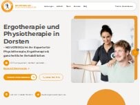 Website Screenshot NOVOTERGUM Physiotherapie & Ergotherapie Dorsten