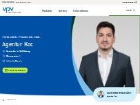 Website Screenshot VPV Versicherungen Agentur Koc