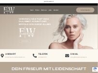 Website Screenshot Farbwerk Friseure GmbH