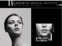 Website Screenshot BE AESTHETIK