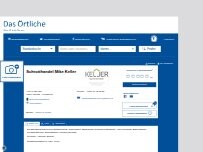Website Screenshot Schrotthandel Mike Keller - Worms