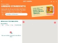 Website Screenshot EAT HAPPY
