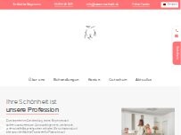 Website Screenshot Löwen Ästhetik