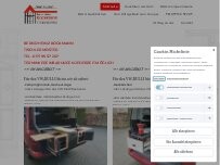 Website Screenshot Tischlermeister Kockmann Bernd-Heinz