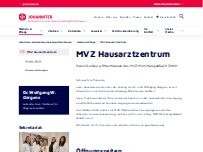 Website Screenshot MVZ Hausarztzentrum Praxis Duisburg-Rheinhausen des MVZ-Mönchengladbach GmbH