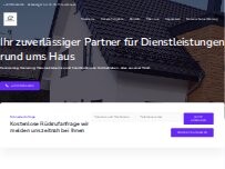Website Screenshot Eugen Worster Dienstleistungen und Service in Bau Handwerk