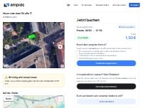 Website Screenshot ampido Parkplatz