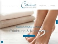 Website Carisma Medizinische Fußpflege & Pediküre