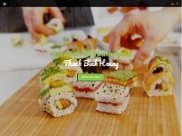 Website Screenshot Min's Bubble Tea und Sushi