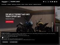 Website Screenshot Triumph Aurich - Happy Bikes GmbH
