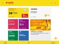 Website Screenshot Lotto-Annahmestelle