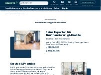 Website Screenshot Baufi24 Baufinanzierung