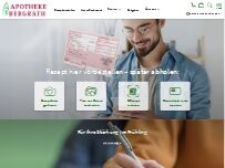 Website Screenshot Apotheke Bergrath e.K.
