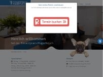 Website Screenshot Tierarztpraxis Magerfleisch