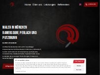 Website Screenshot Malermeister Jungbauer