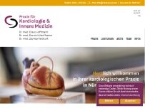 Website Screenshot Dr.med. Claus Hoffman, Dr.med. Dominik Kauffmann, Dr.med. Zeynep Karakurt