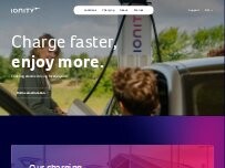 Website Screenshot IONITY Charging Station