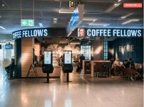 Website Screenshot Coffee Fellows - Kaffee, Bagels, Frühstück