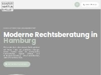 Website Screenshot Kanzlei Hartun & Killet GbR