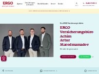 Website Screenshot ERGO Versicherung Artur Marodmamadov